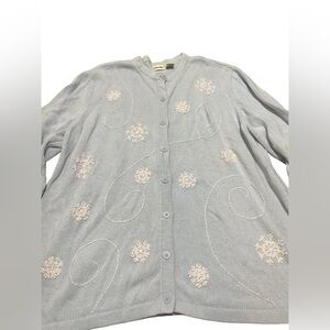 Cherokee Women’s Button Front Cardigan Sweater